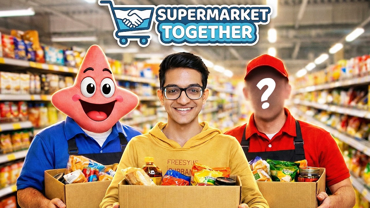 WE STARTED OUR SUPERMARKET | SUPERMARKET TOGETHER - PART 1