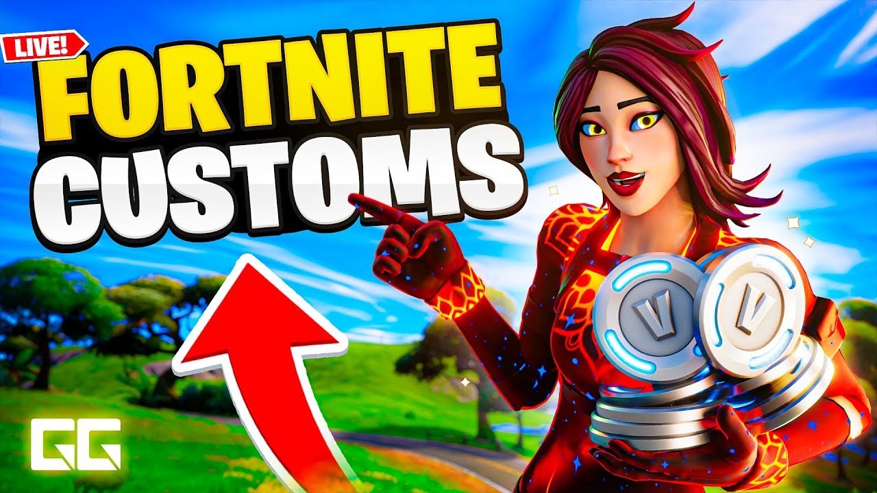 🔴 FORTNITE LIVE CUSTOMS with VBUCKS featuring Good Gamers