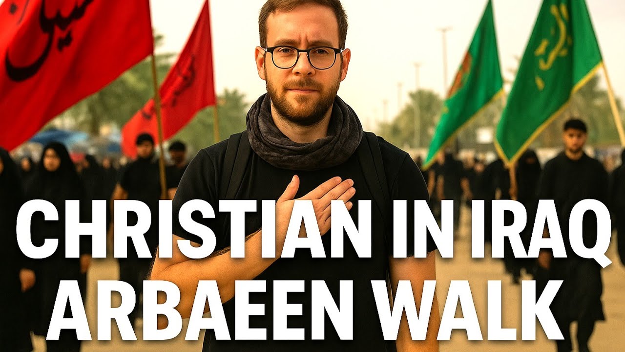 Christian in Arbaeen Walk l Iraq l Karbala l Service Beyond Faith