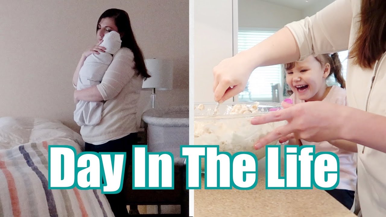 Full Day In The Life With A Toddler & Newborn - Including Sleep Schedule