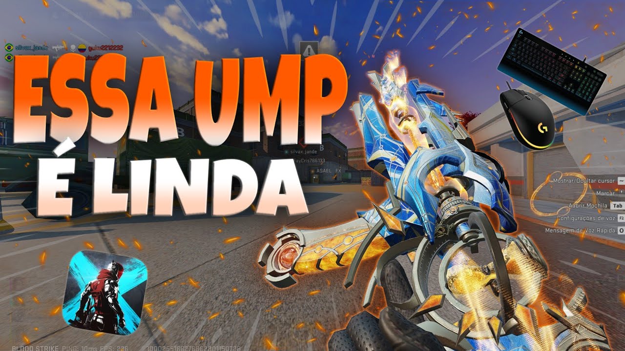 Сокрушаю всех с помощью прекрасного UMP #BLOODSTRIKE