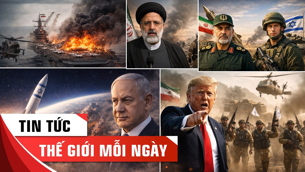 TIN TỔNG HỢP NGÀY 7/3: IRAN VỪA LÀM MỘT ĐIỀU KHIẾN CẢ LẦU NĂM GÓC PHẢI 