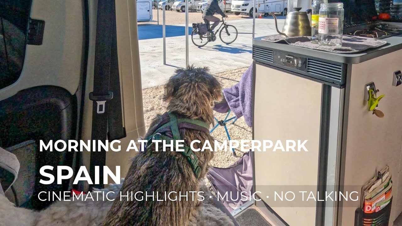 Morning at the Camperpark | Alicante Playa Muchavista [4k/60]