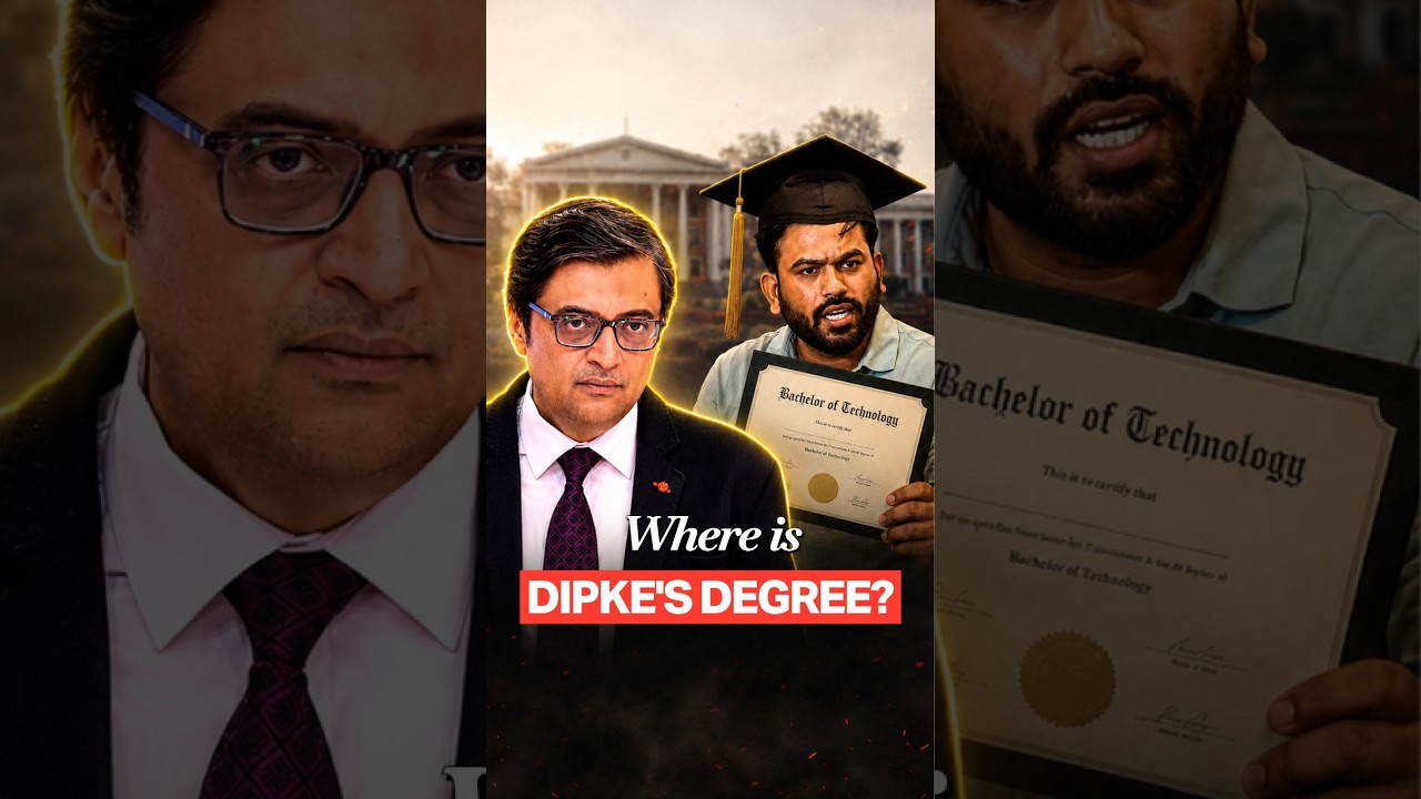 'Where Is His Degree?': Arnab Demands Clarity On Dipke's Education Background | The Debate