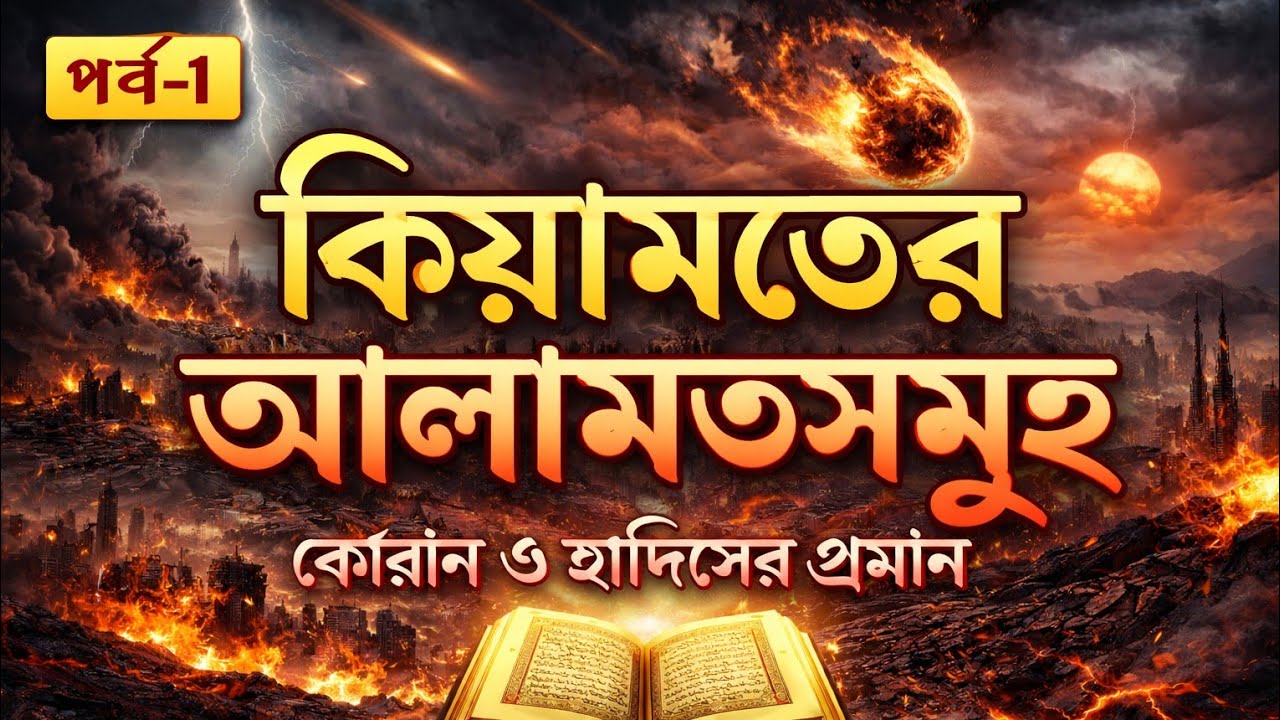 Signs of Qiyamah Explained in Bangla | কিয়ামতের আলামত | Part-1