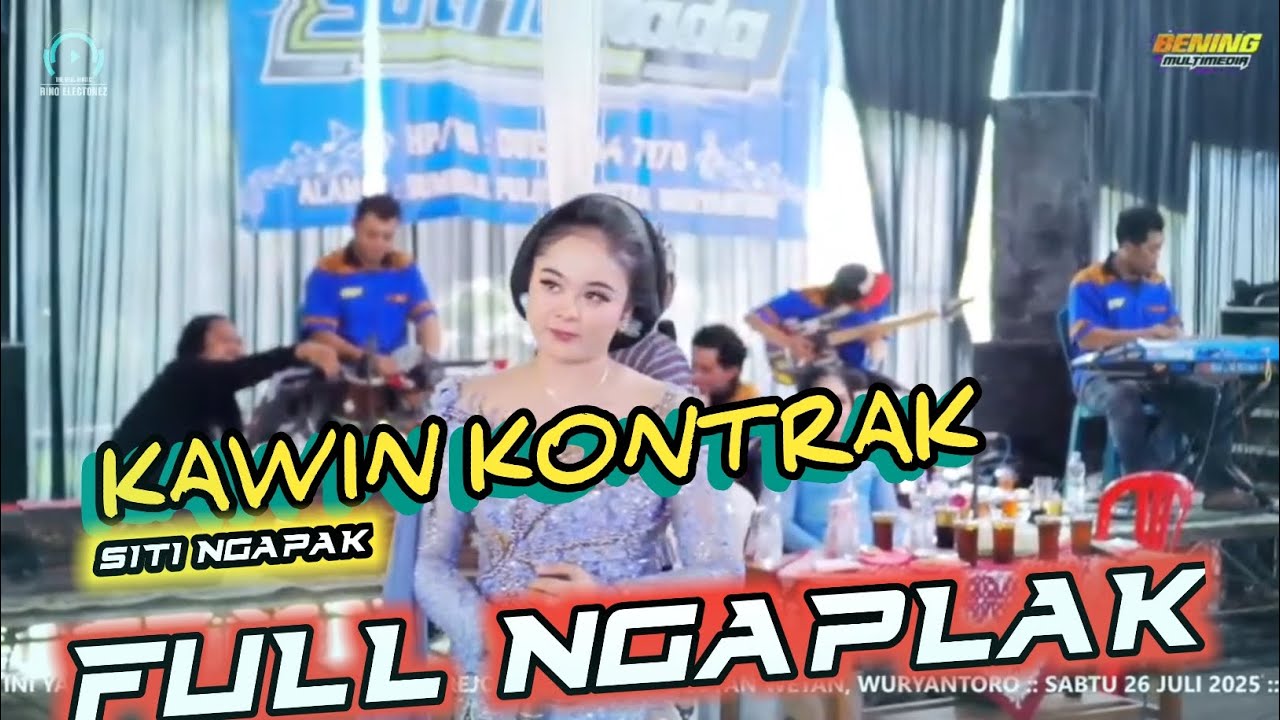 KAWIN KONTRAK FULL NGAPLAK SITI NGAPAK