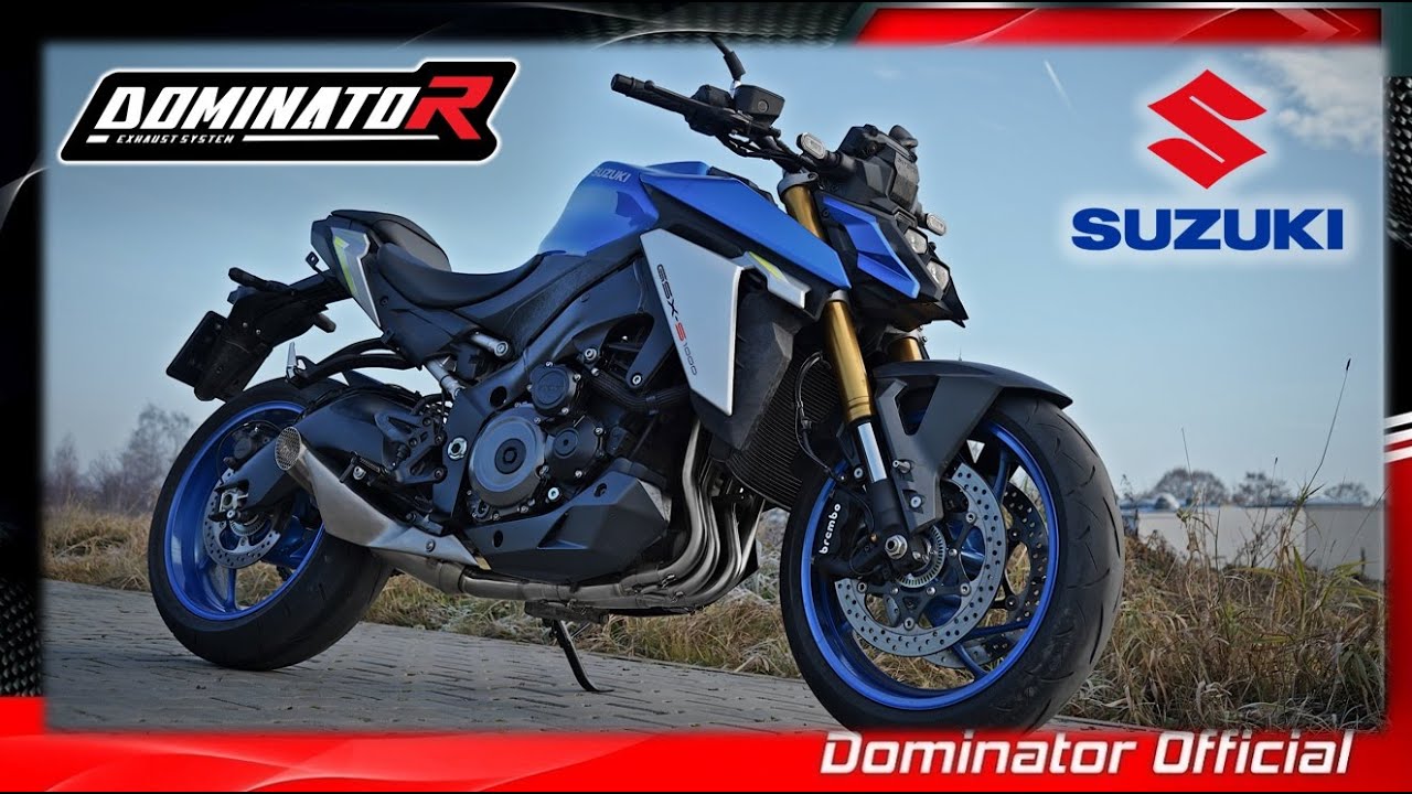 2022 Suzuki GSX-S 1000 | Dominator Exhaust Sound | DYNO Test
