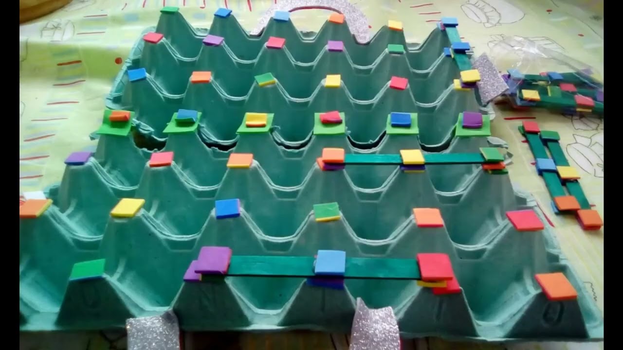 maleta de jogo das palavras e das cores feito em casa