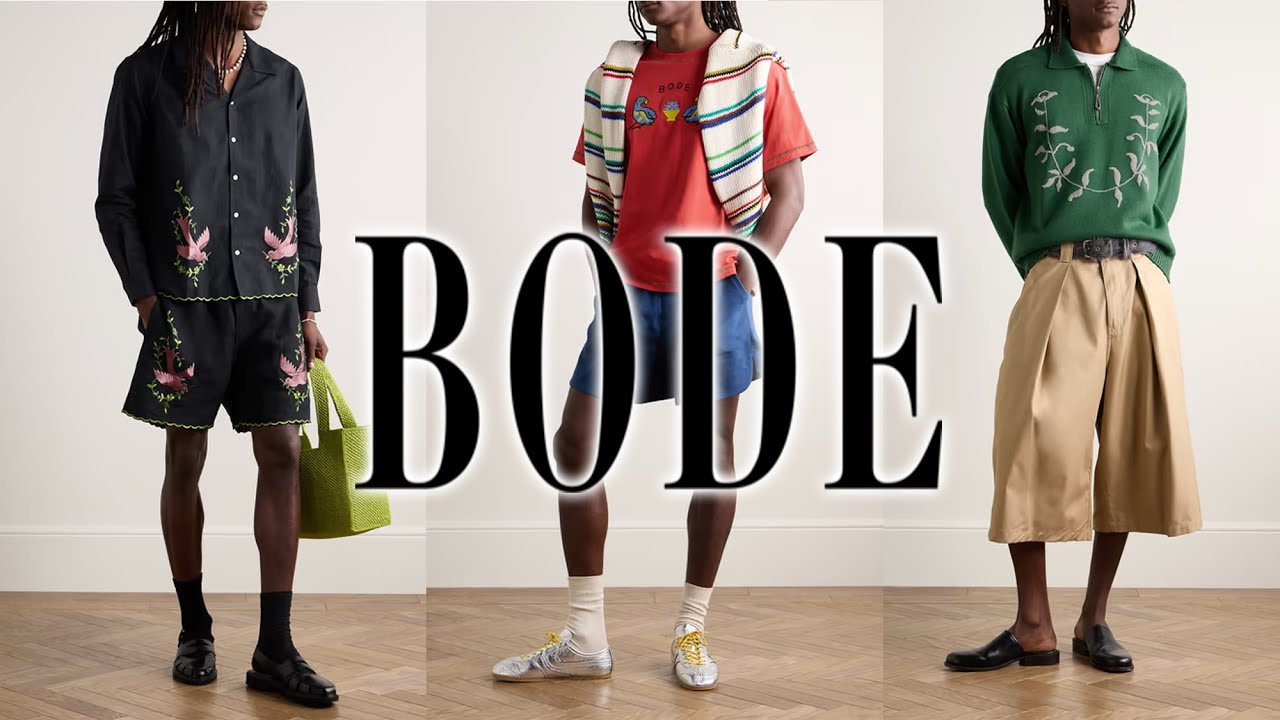 BODE Men's Fashion Clothing Haul | Men's Style Outfits Fashion Trend 2024 Designer Brand