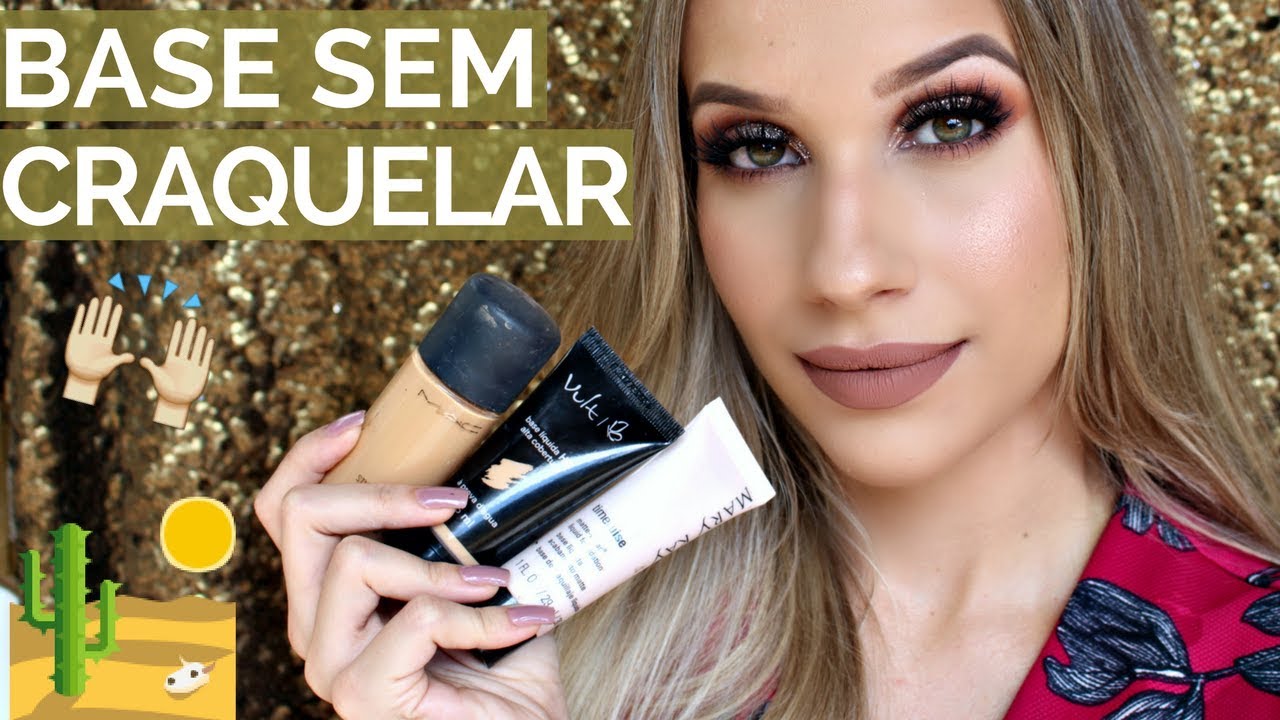 COMO USAR BASE MATTE EM PELE SECA