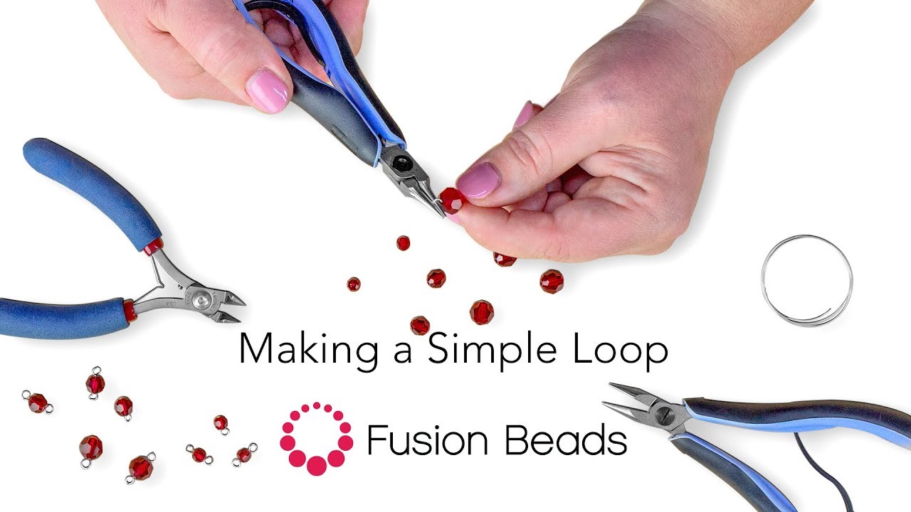 Learn how make a Simple Loop with Fusion Beads