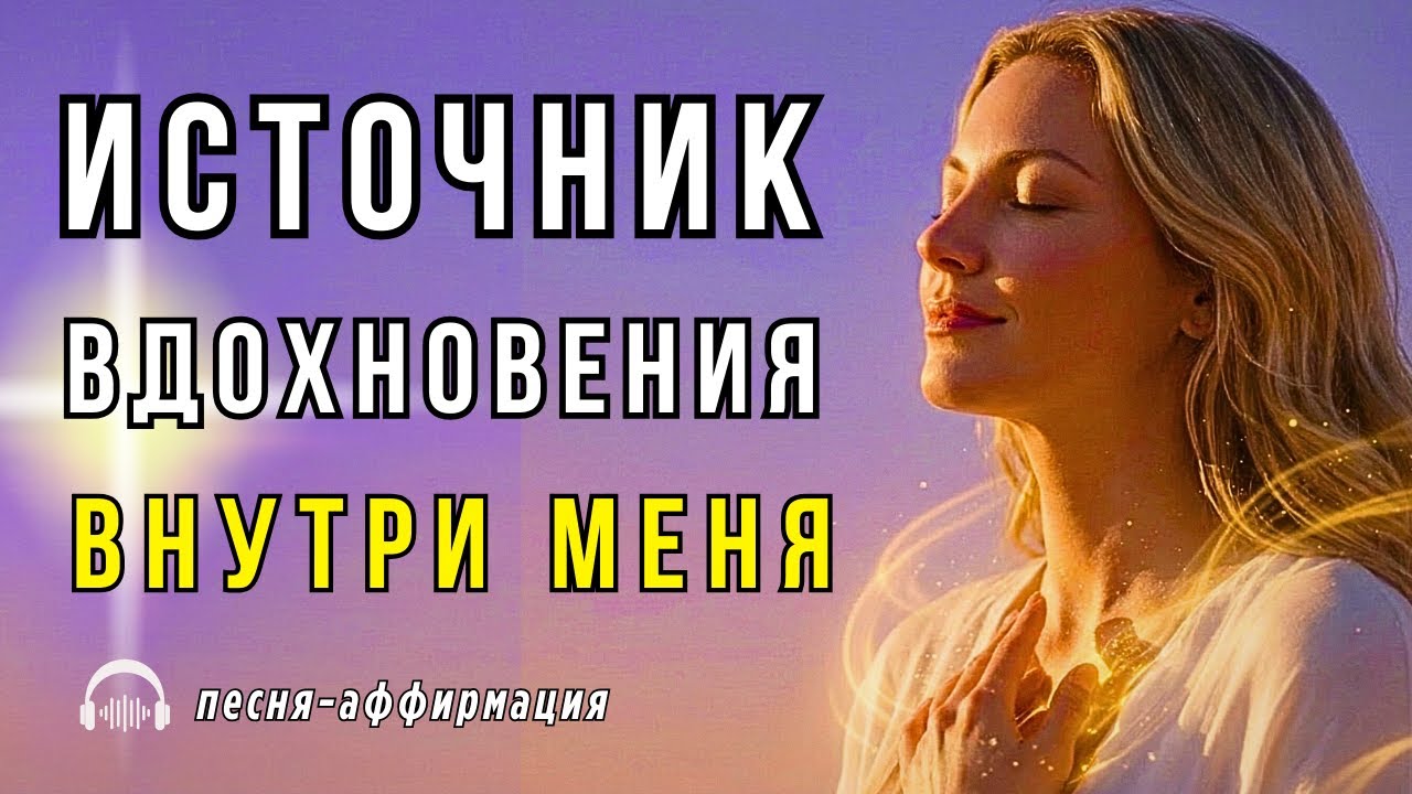 Неиссякаемый источник внутри меня| Песня-аффирмация для вдохновения и внутренней силы