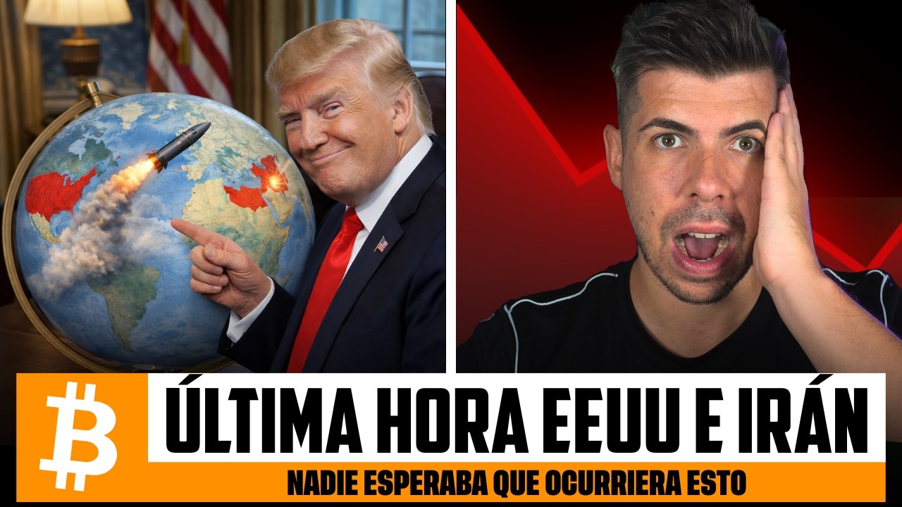 🔴 &Uacute;LTIMA HORA: EEUU ATACA IR&Aacute;N 👉 BITCOIN SE DESPLOMA | ESTO SABEMOS AHORA MISMO