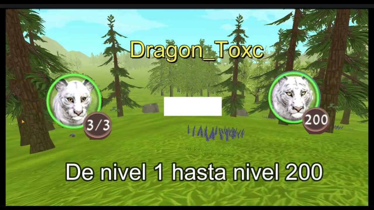 Tigre nivel 1 a 200 ‐ WildCraft