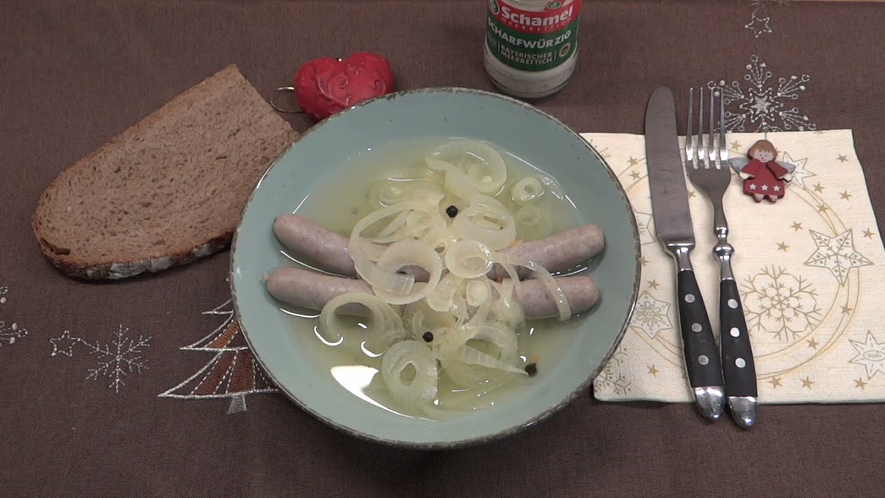 Kochen mit Traudl - Saure Zipfel (Bratwürste)