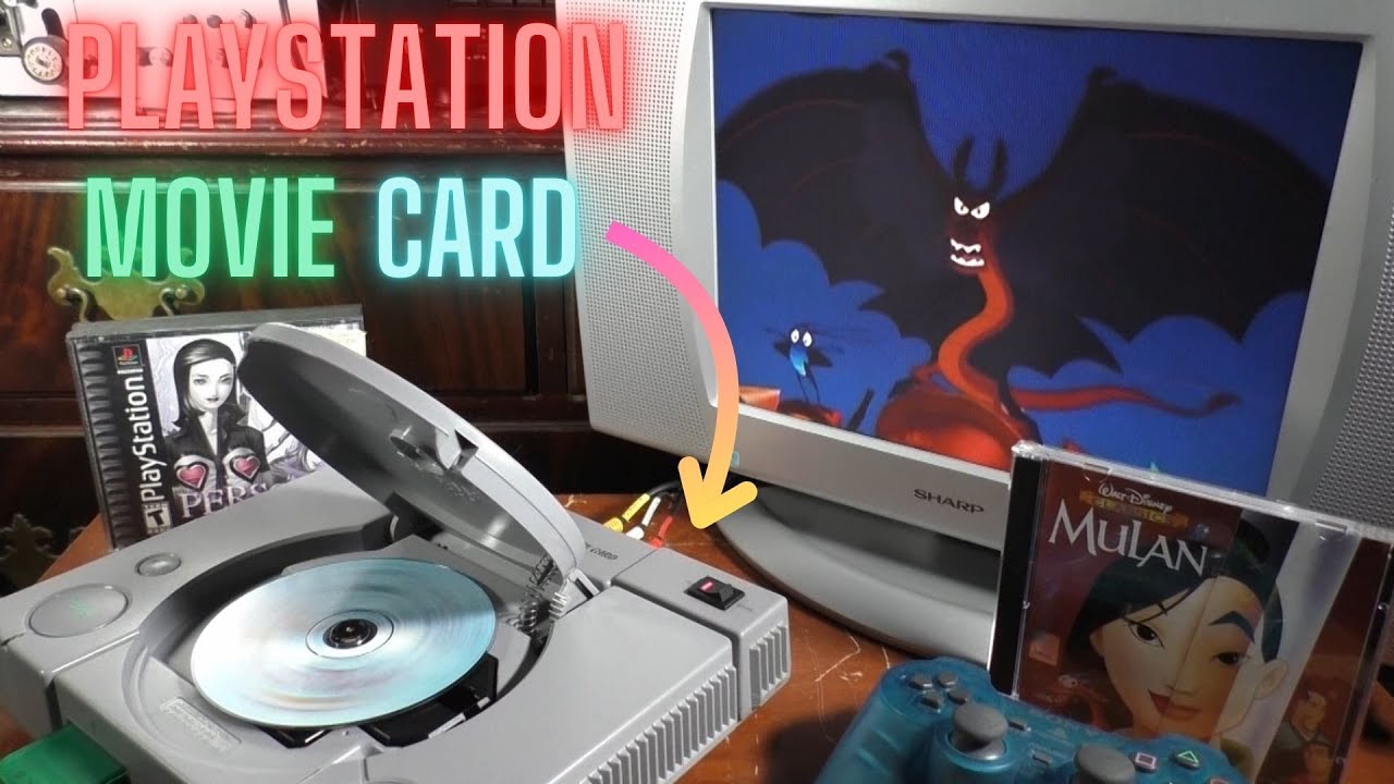 Playstation Video CD Adapter - Movies on the Original Playstation