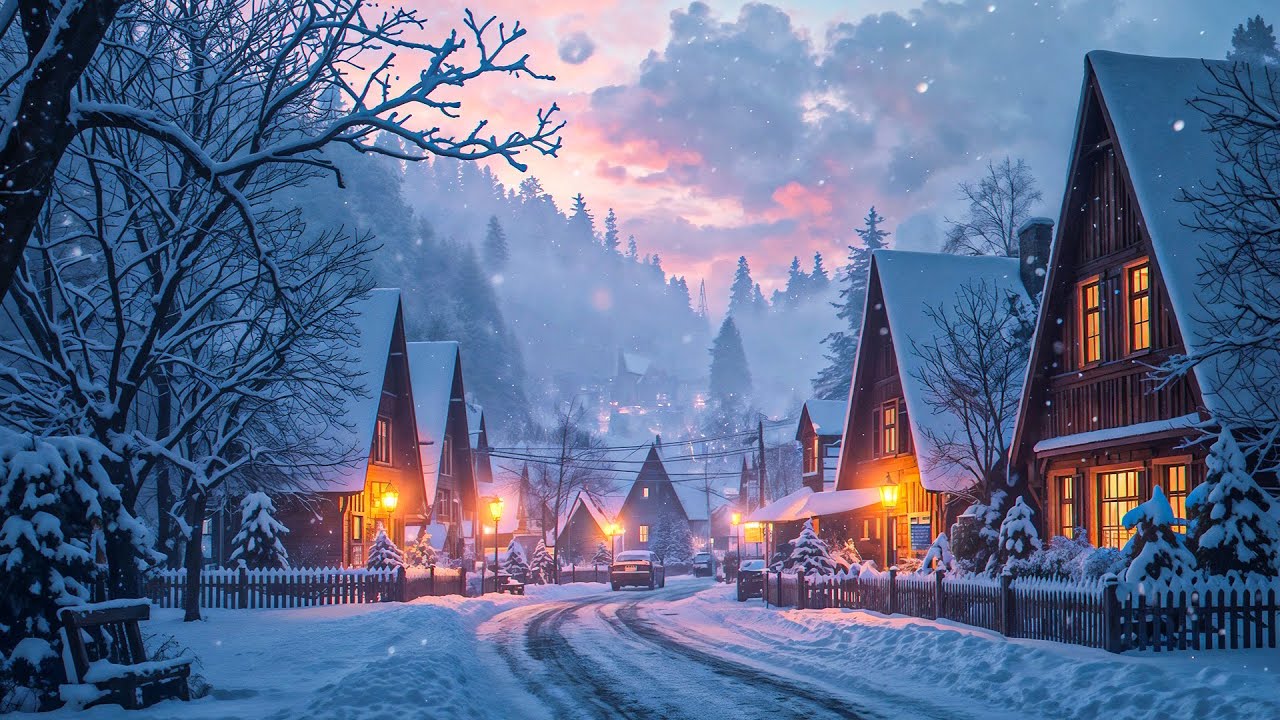 Soft Piano Music for Sleep ❄️ Calm & Quiet Winter Ambience