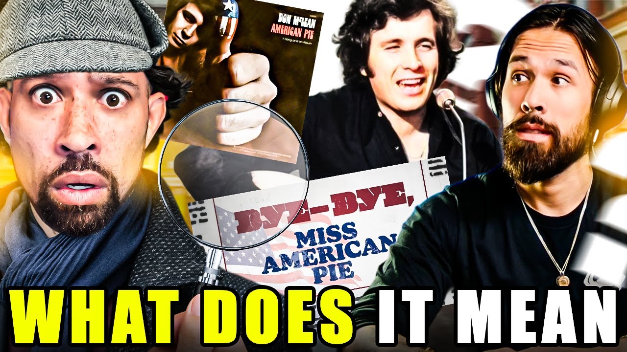 FAMOUS Belgian YOUTUBER has NEVER heard Don Mclean American Pie! Ground Breaking…