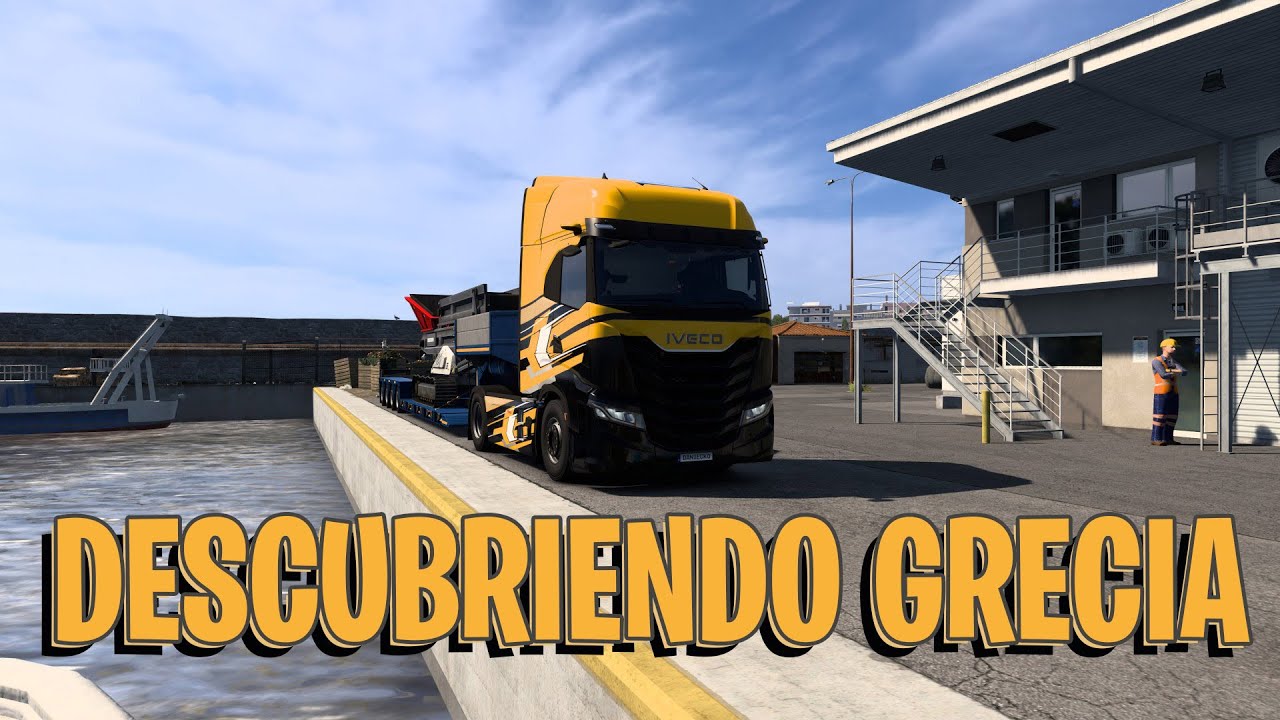 YA TENGO EL DLC DE GRECIA Y LOS BALCANES!! - EURO TRUCK SIMULATOR 2