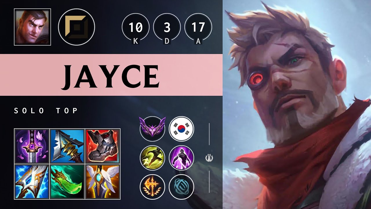 Jayce Top vs Irelia - KR Master Patch 25.19