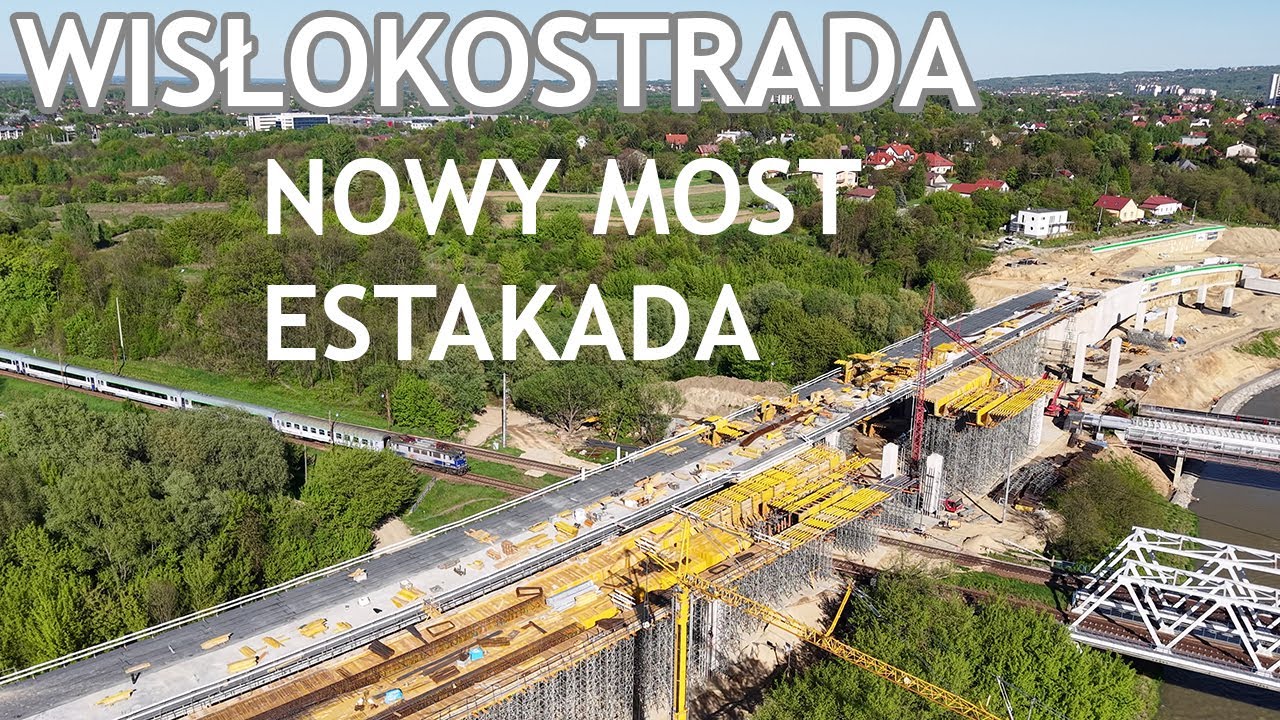 Most Załęski prawie gotowy - Wisłokostrada w Rzeszowie - Maj 2025