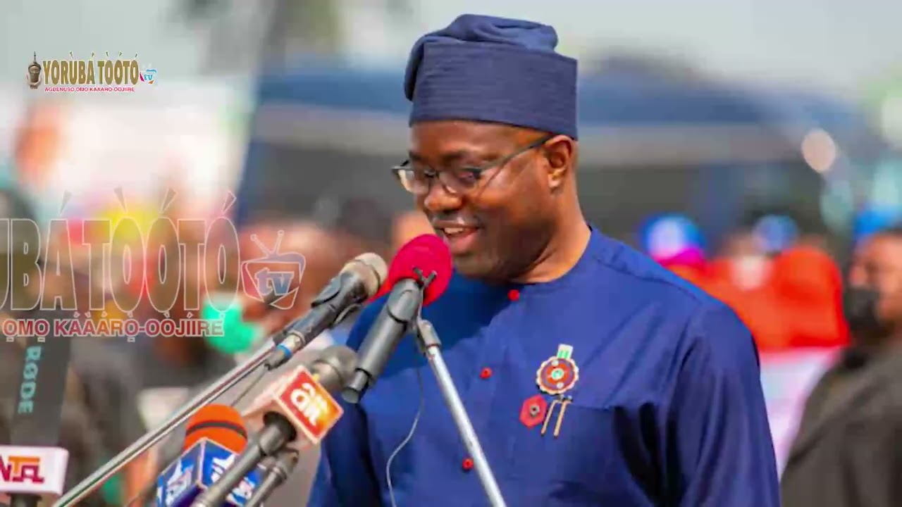 O pari! Seyi Makinde ti fee fi PDP s'ile bayii o *E gbo ohun to sele
