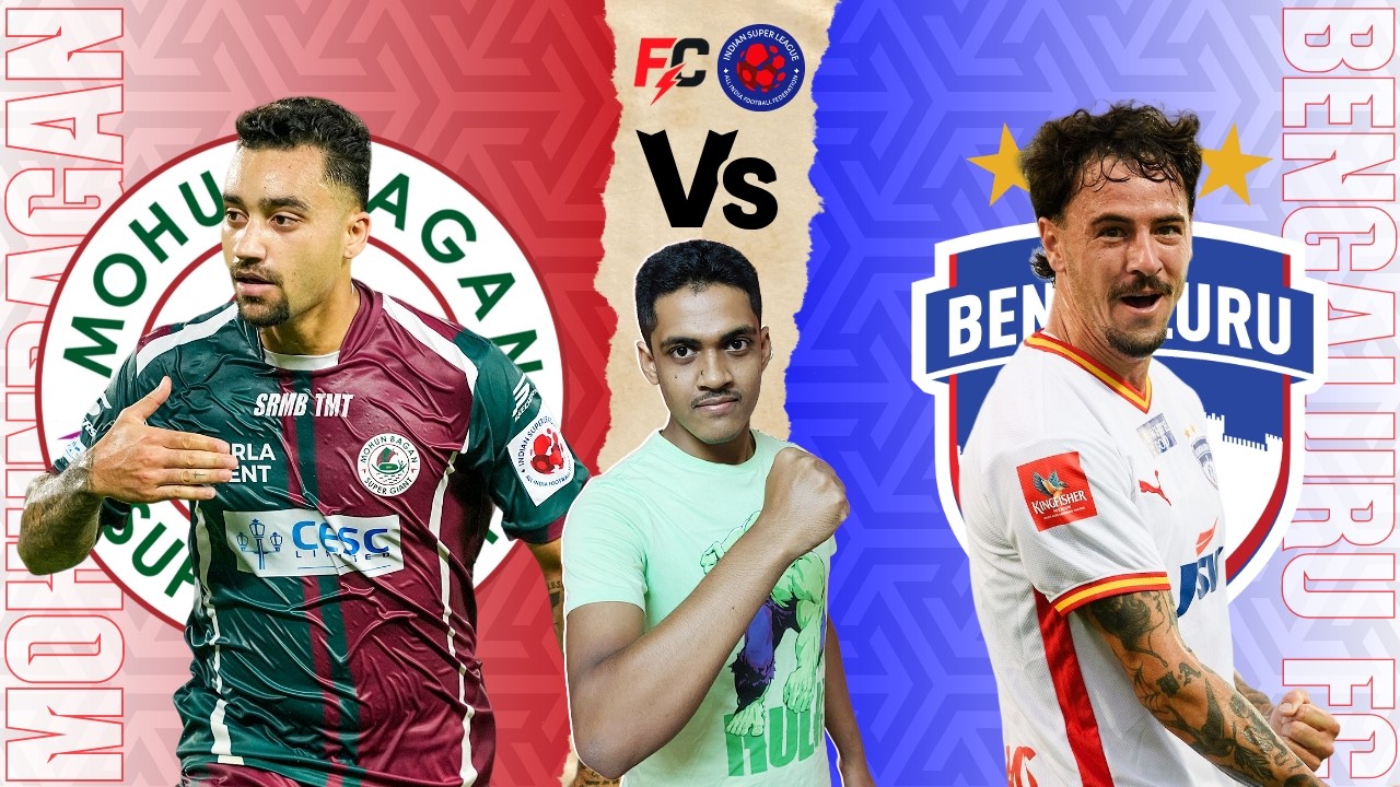 🔴MOHUN BAGAN SG VS BENGALURU FC LIVE | ISL 2025-26 | WATCH-ALONG | FC TALK SHOW