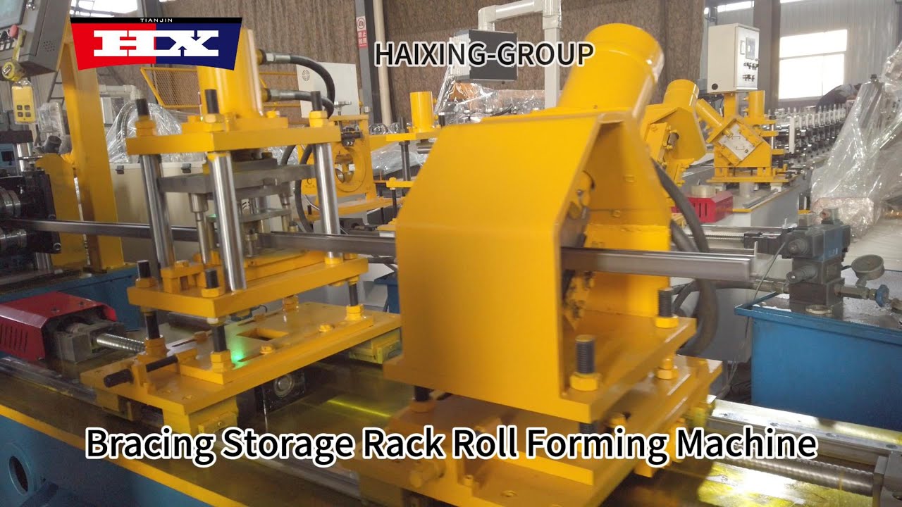 Bracing Storage Rack Roll Forming Machine