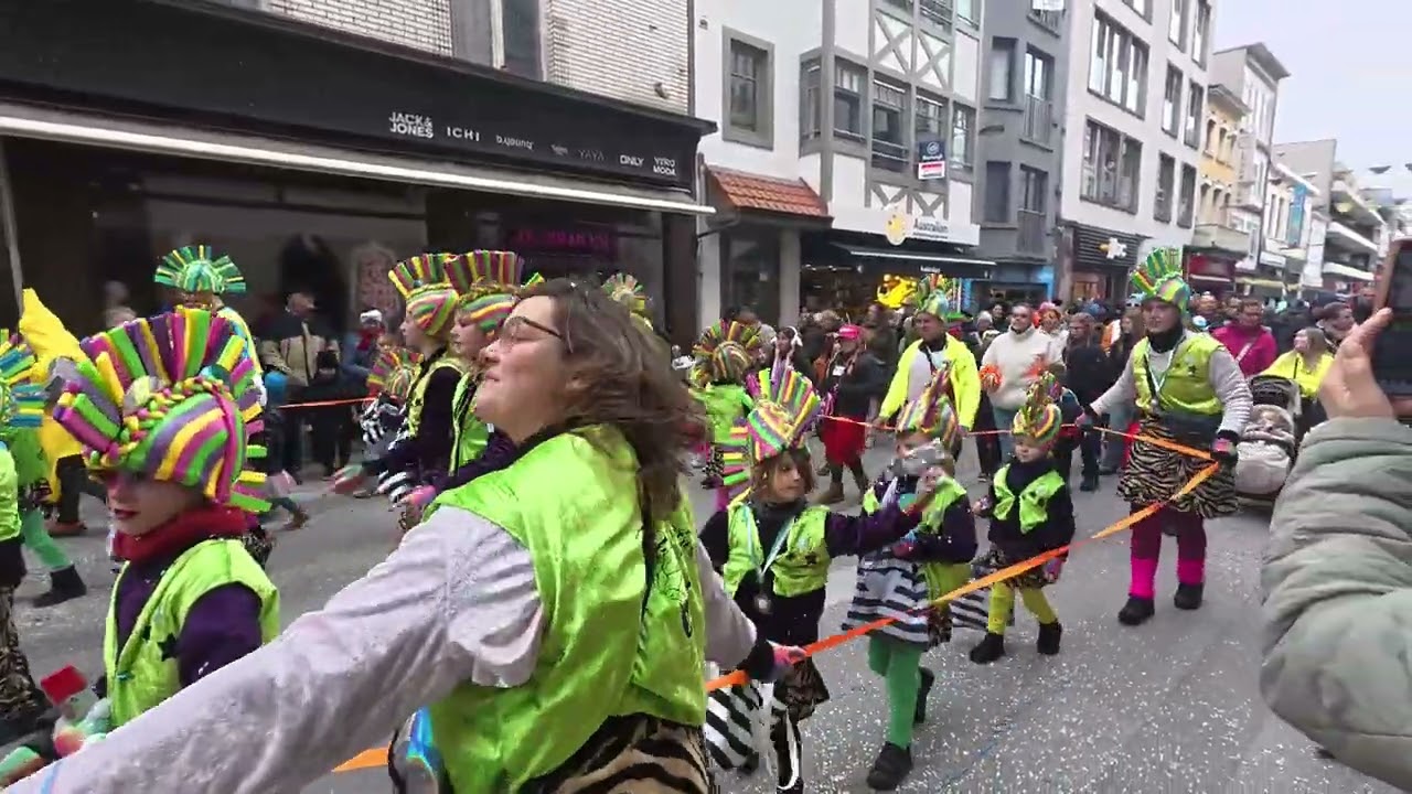 Sfeerbeelden van tijdens de kindercarnavalstoet in Blankenberge 2026 🥳🥳🥳📸