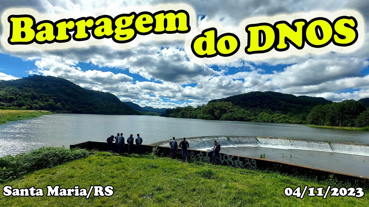 Barragem do DNOS (Rio Vacacaí Mirim) - Santa Maria - RS