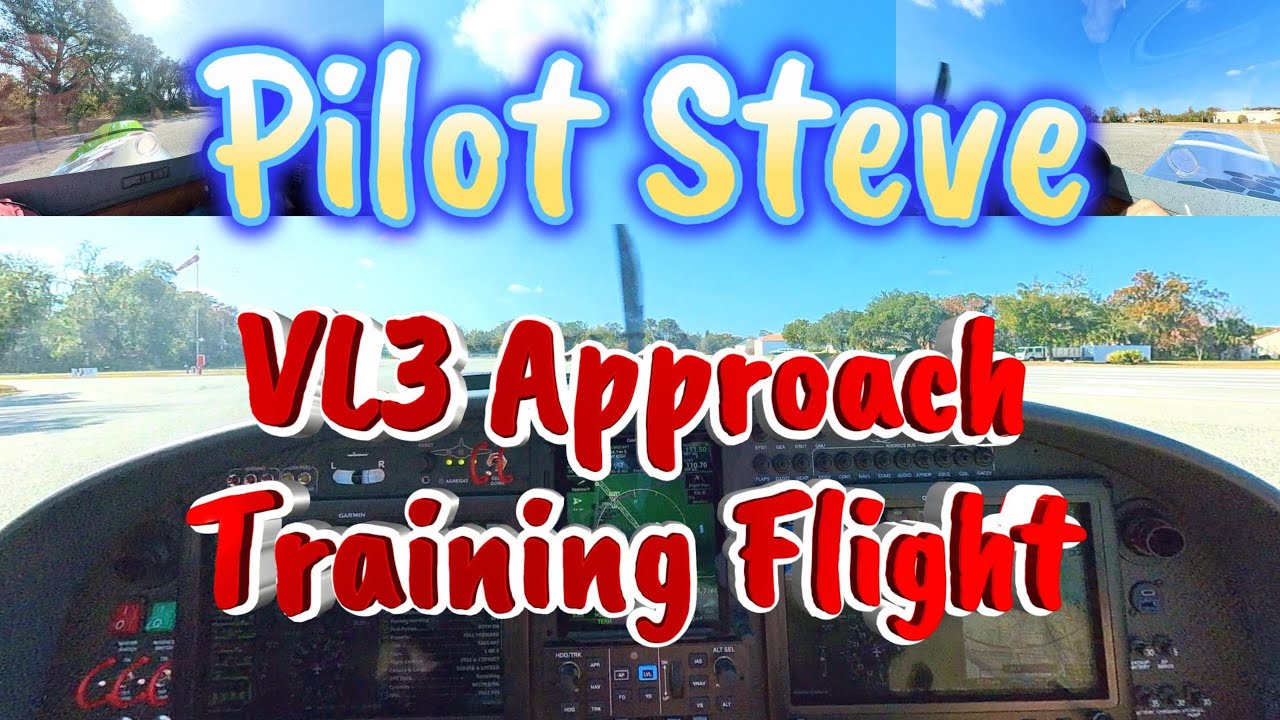 VL3 IFR RNAV Approach Training at KSGJ (St Augustine, Florida)