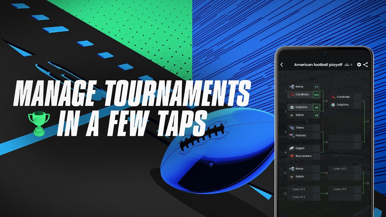 Tourney - Tournament Maker App Promo