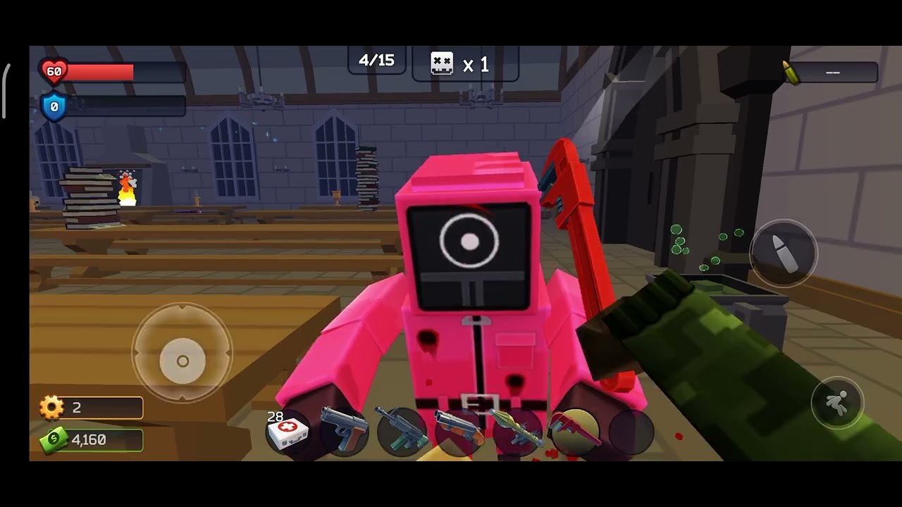 ПРОХОЖДЕНИЯ ИГРЫ Pixel Combat Zombie Strike #2