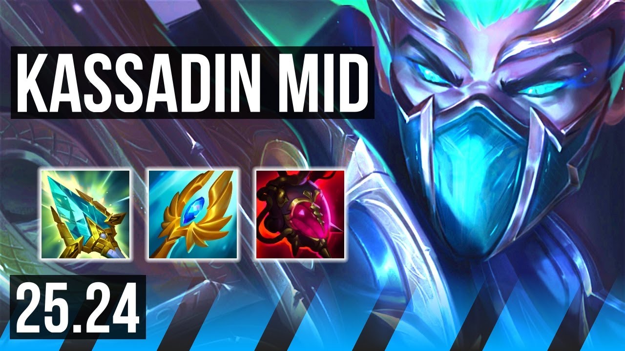 KASSADIN vs VEX (MID) | Good KDA: 19/1/7 | EUW Master | 25.24