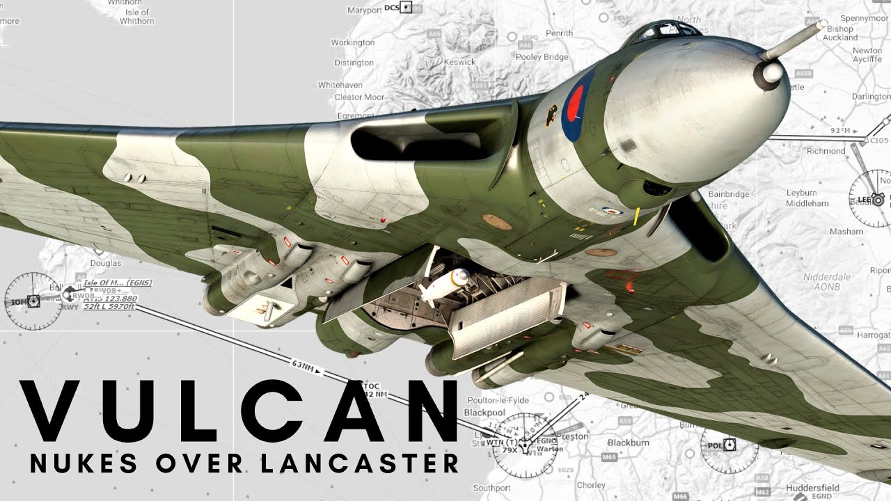 No GPS, no problem!? Taming the Tin Triangle | Real pilot flies Avro Vulcan mission (MSFS)