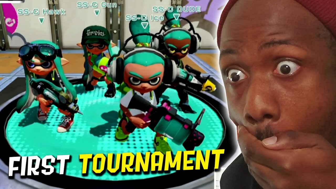 The FIRST EVER Splatoon Tournament Match