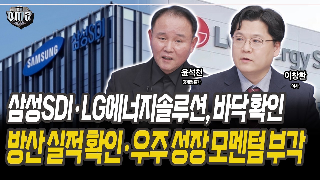삼성SDI·LG엔솔, ESS가 실적을 바꾼다 [윤석천 경제평론가][이창환 이사]