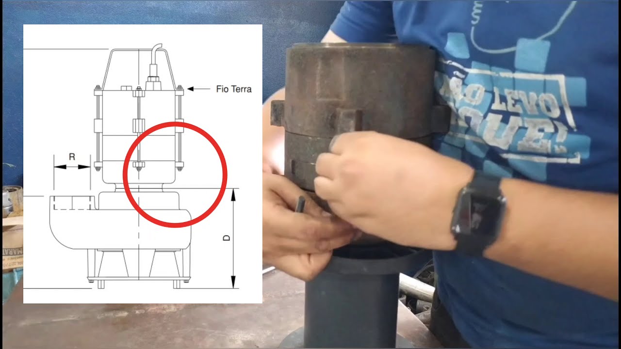 Bombas submersiveis, manutenção completa parte 02