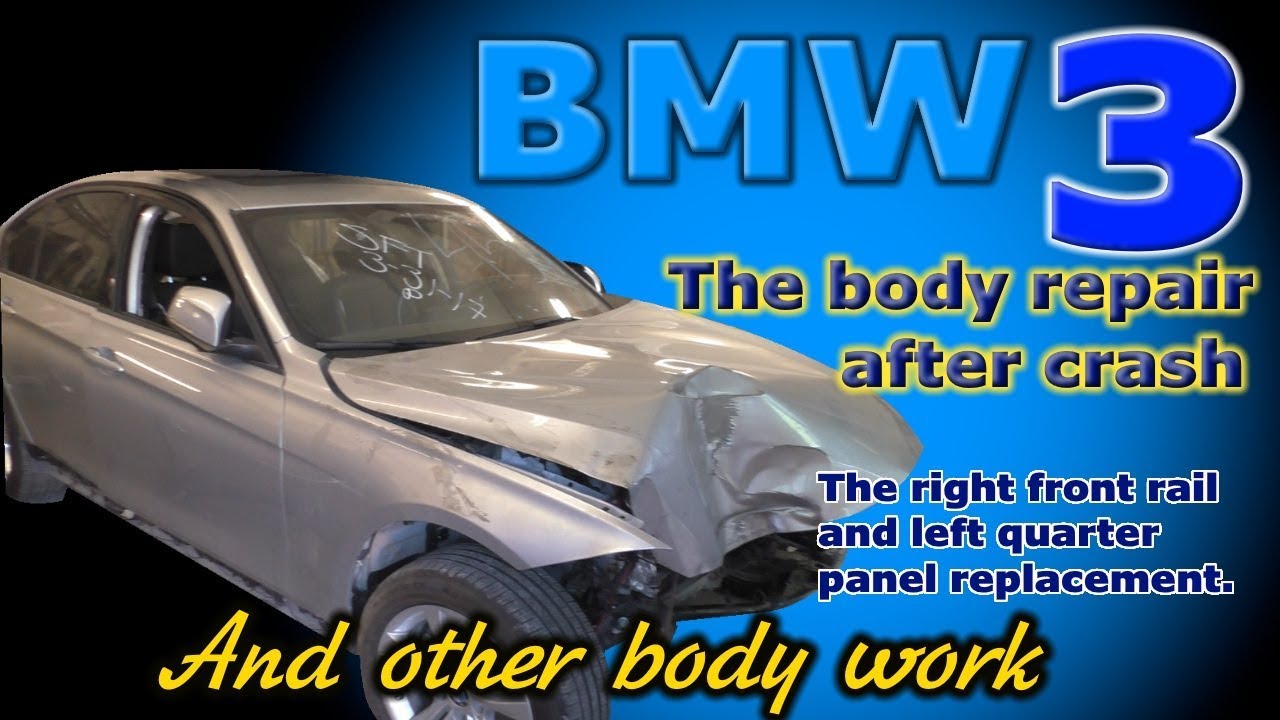 BMW 3. Body repair. Ремонт кузова.