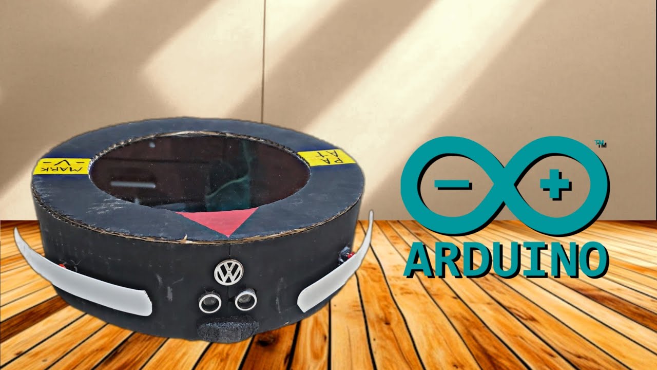 ROBOT ASPIRADOR CASERO (basado en arduino)