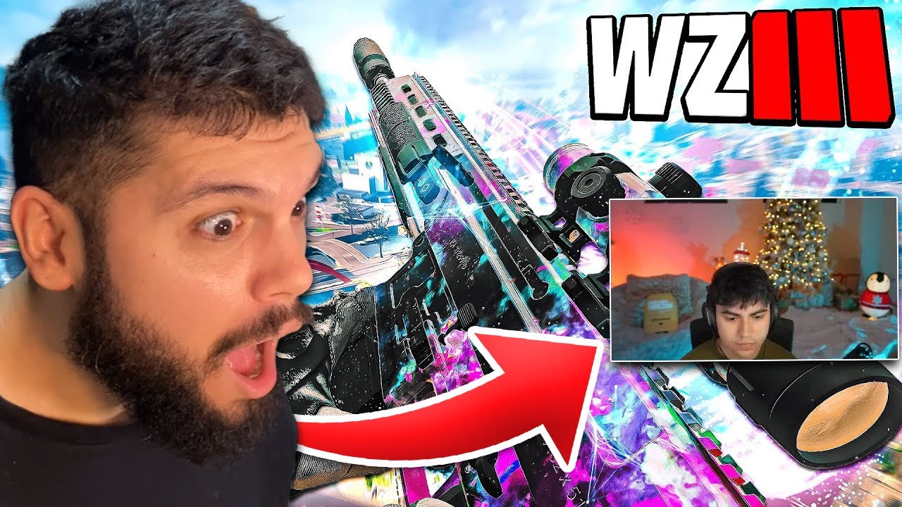 REAGINDO AO MELHOR DO MUNDO NO WARZONE 3