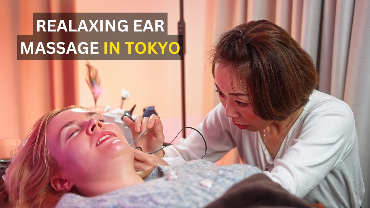(ASMR) Extremely Relaxing Japanese DEEP Ear Cleaning & Ear Massage in Tokyo | ft @ASMR Beauty