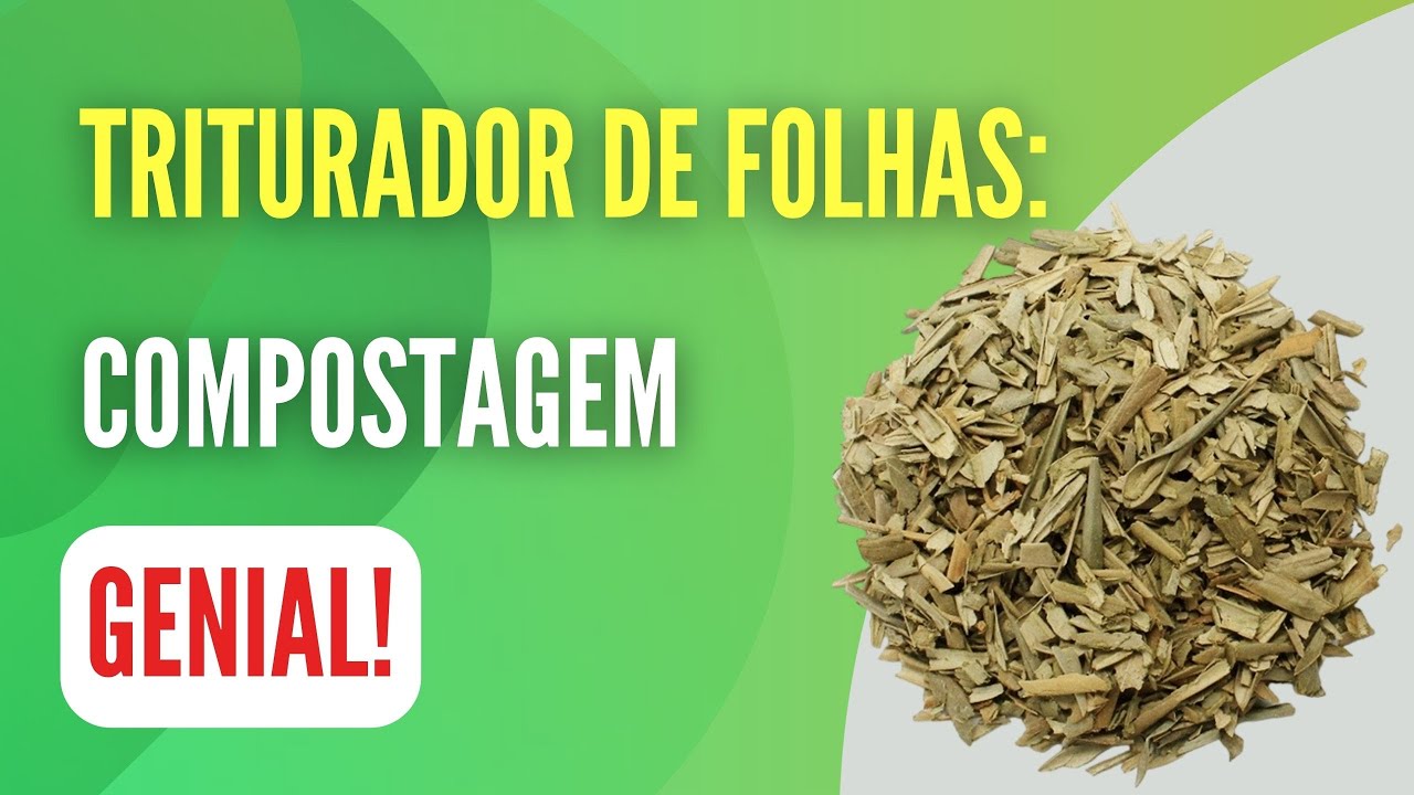 Truque Genial para Compostagem: Triturador de Folhas Secas DIY