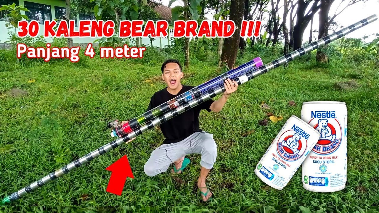 BEGINI SUARA MERCON SPIRTUS TERPANJANG DARI KALENG BEAR BRAND !!! PART 2