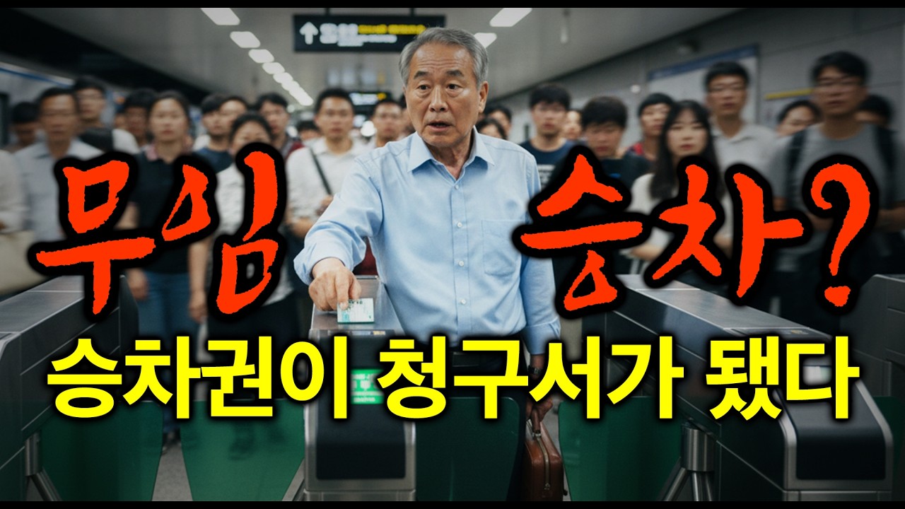 지하철표가 ‘청구서’가 됐습니다… 2026년 시니어 현실 정리