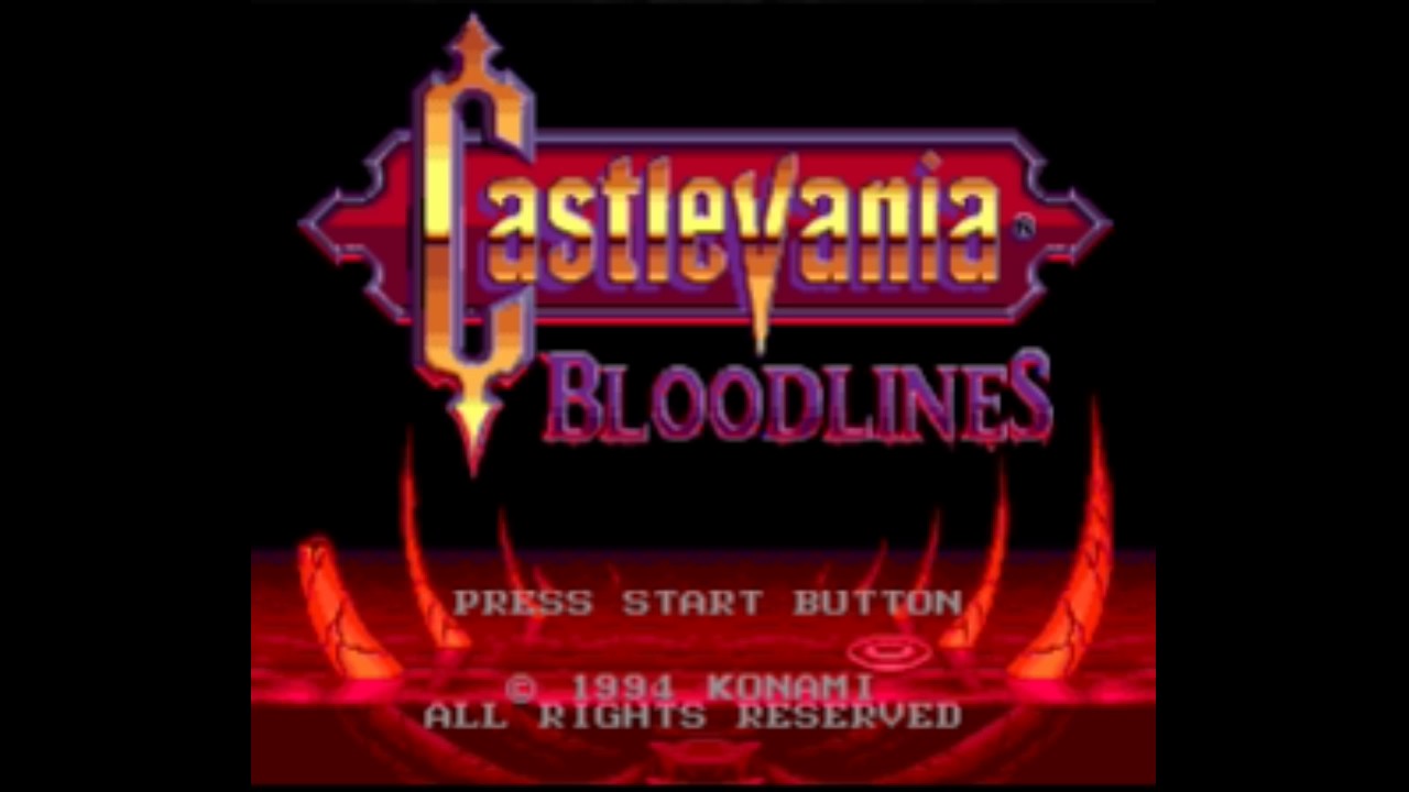 Castlevania Bloodlines - Stage 1 Genesis Music Extended