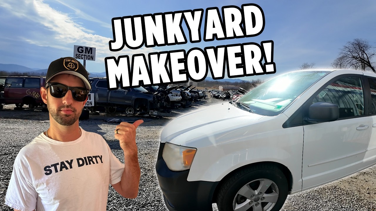 Searching For Caravan Parts in the Junkyard. 