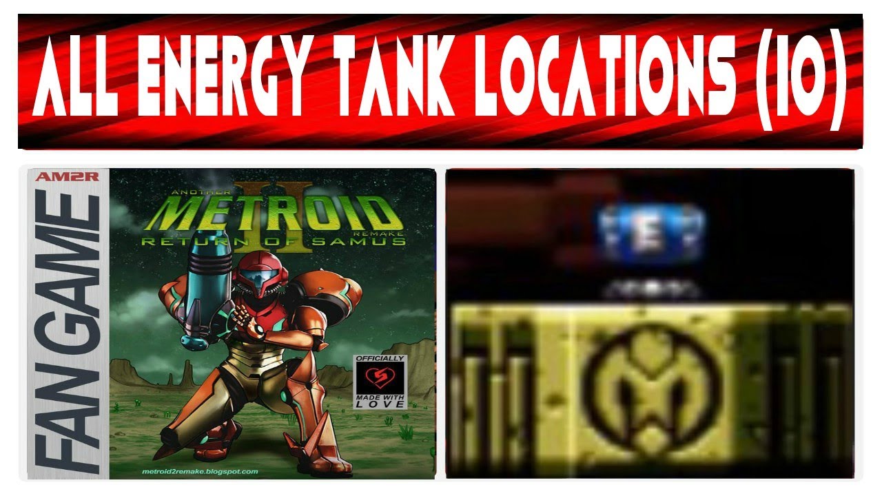 AM2R: Another Metroid 2 Remake - All Energy Tank Locations (10)