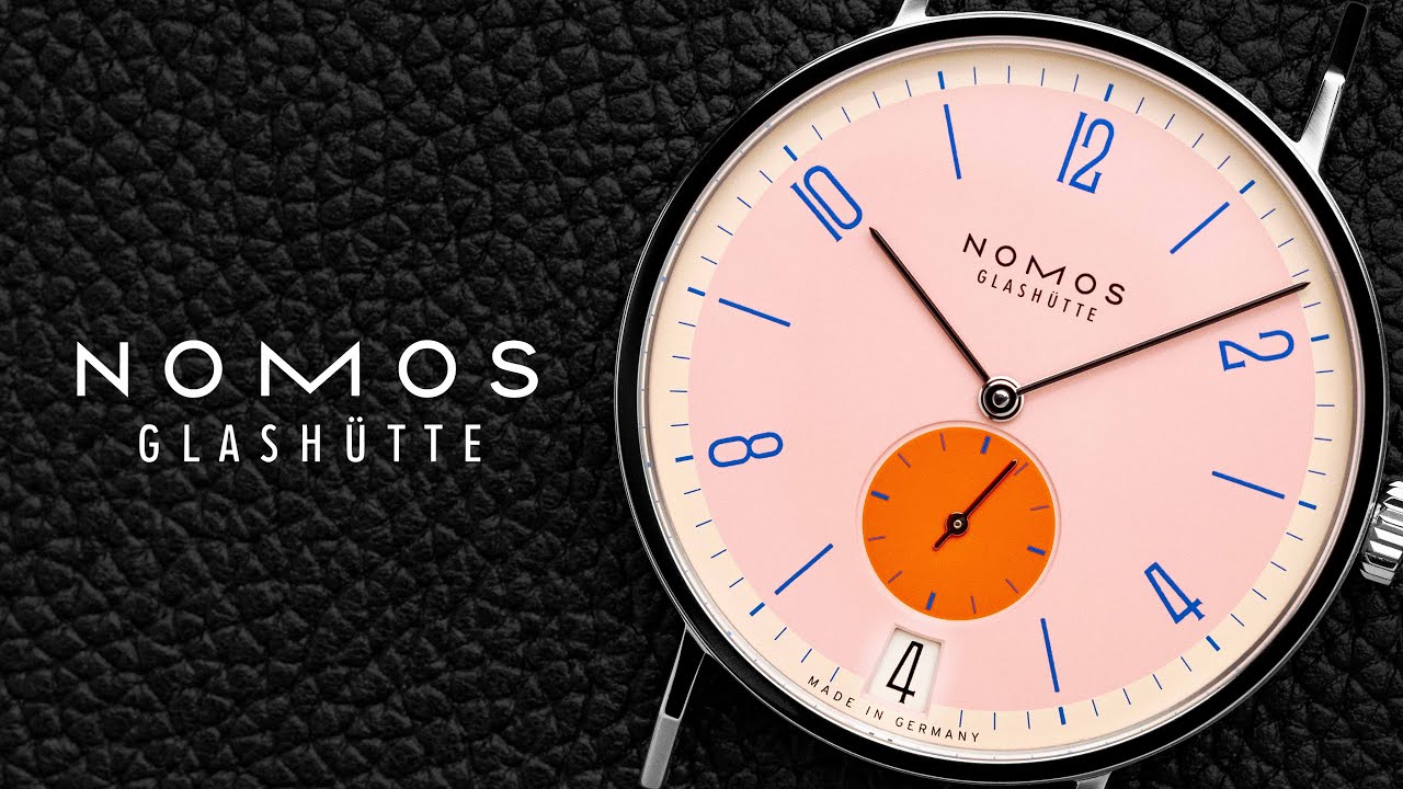 Crazy NEW Dial Colours - Hands On NOMOS Tangente 38 Date