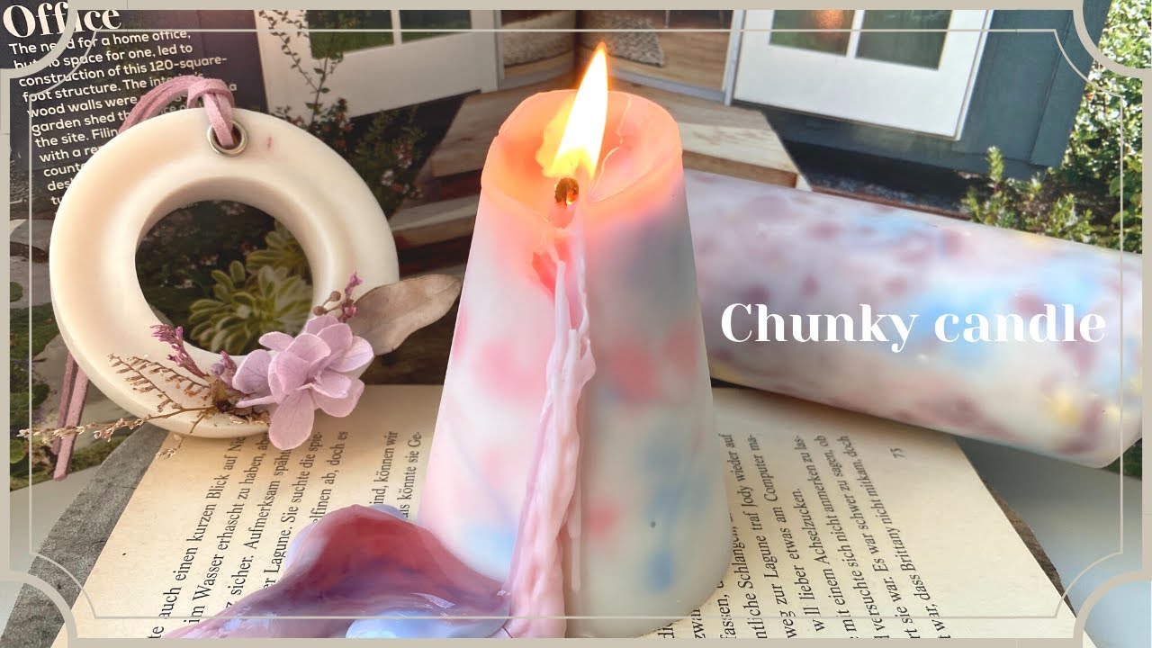 Chunky candle